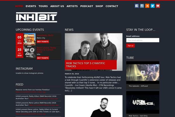 Wp_muzak5 theme site design template sample