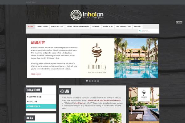 Downtown theme site design template sample