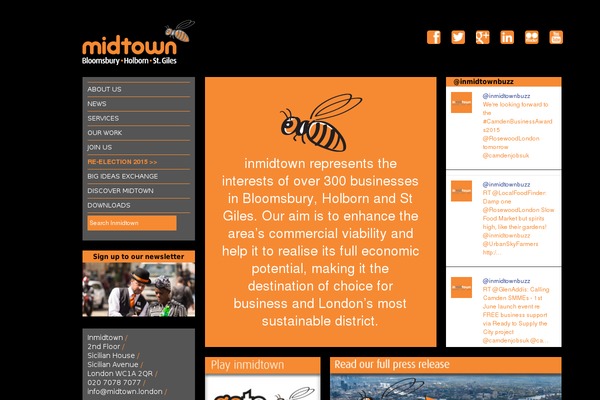 inholborn.org site used Inmidtown