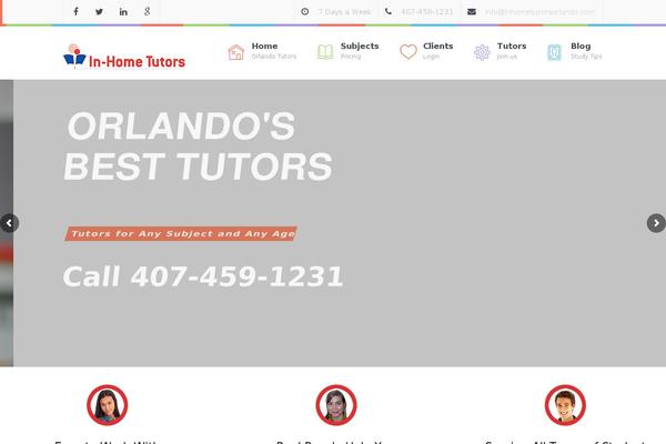 inhometutorsorlando.com site used Childdoor