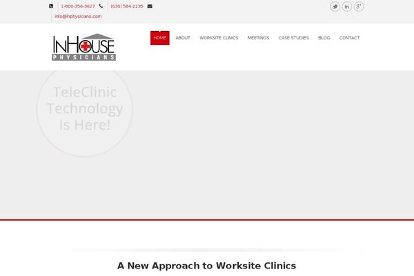 SoulMedic theme site design template sample