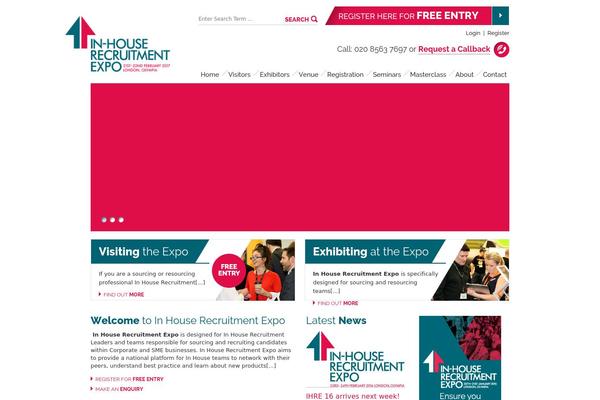 Site using Exhibitor-list plugin