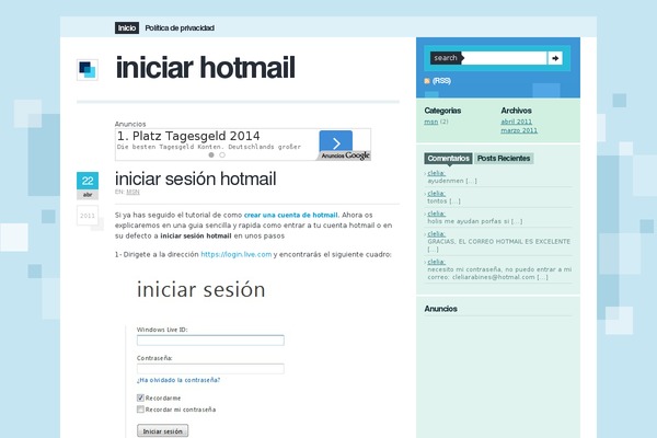 Compositio theme site design template sample