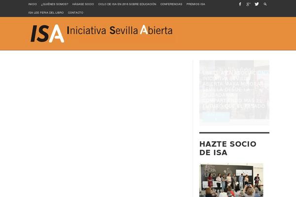Presso Child theme site design template sample