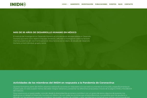 Webuild theme site design template sample