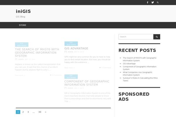 PRESSO theme site design template sample
