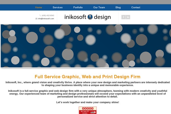 Concord theme site design template sample