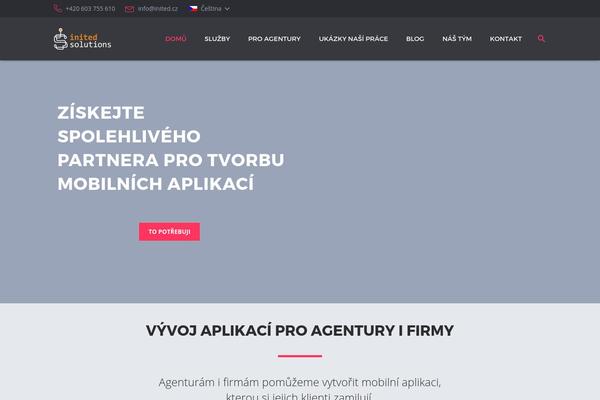 Zephyr theme site design template sample