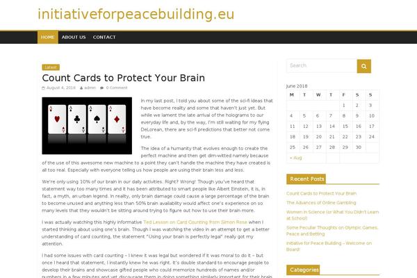 ColorMag theme site design template sample