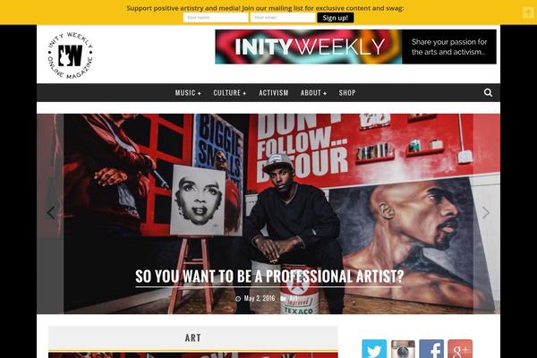 Valenti theme site design template sample