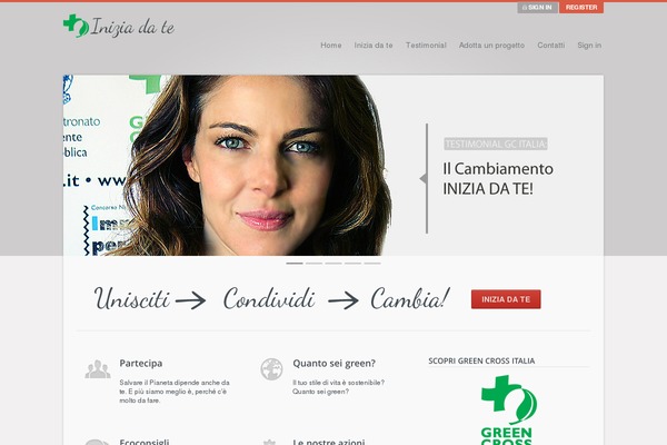 Salutation theme site design template sample