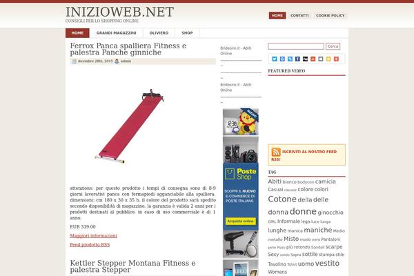 Postnews theme site design template sample