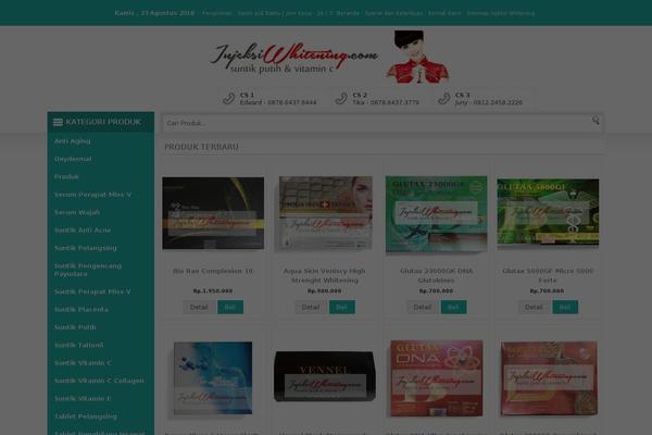 Do’a Ibu theme site design template sample