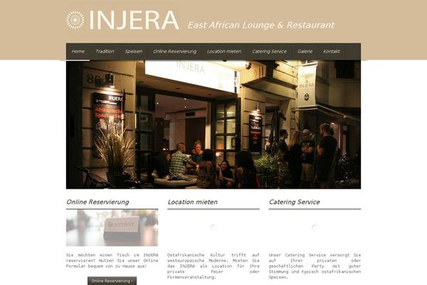 Gusteau theme site design template sample