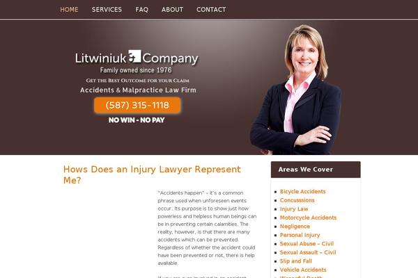 Dynamik theme site design template sample
