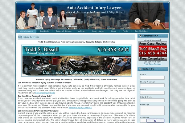 Site using Crafty Social Buttons plugin