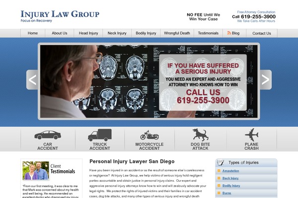injurylawyersandiegoca.com site used Law-group