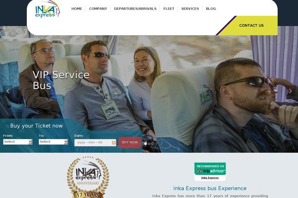 inkaexpress.com site used Inkaexpresstheme