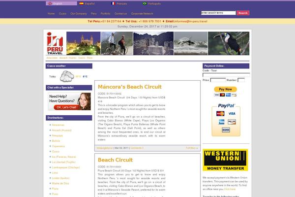 WP-Clear theme site design template sample