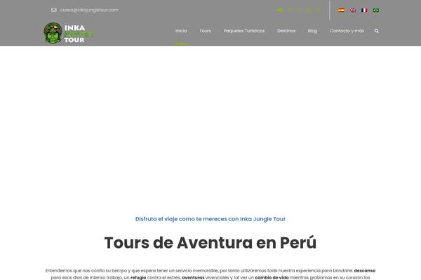 TravelTour theme site design template sample