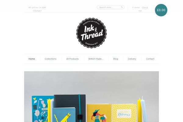 inkandthread.co.uk site used Luckytimes