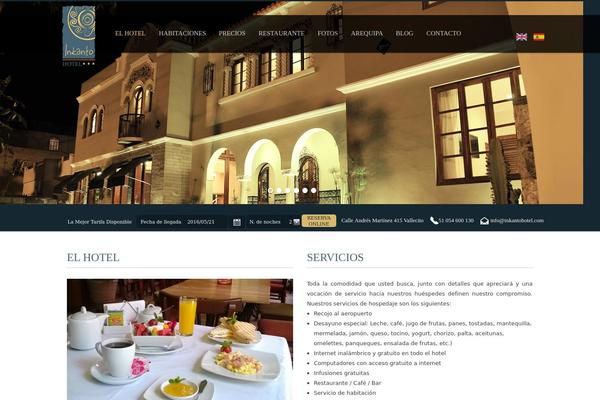 Anchor theme site design template sample