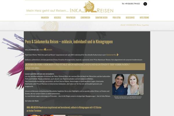 Voyage Parent theme site design template sample
