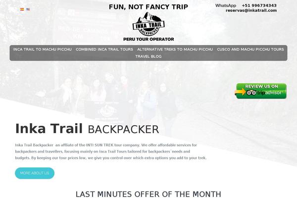 Site using Tabs Shortcode plugin