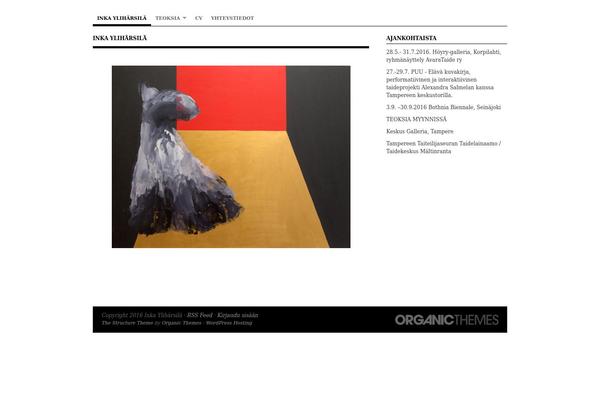 Structure theme site design template sample