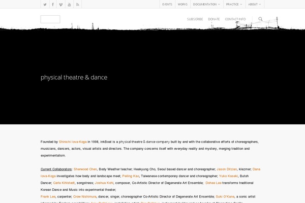 Site using MF Gig Calendar plugin