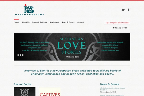 Clarity theme site design template sample