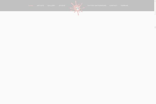 Tattoopro theme site design template sample