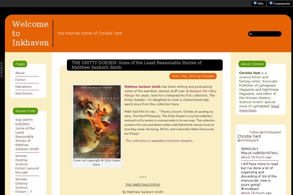 Ahimsa theme site design template sample