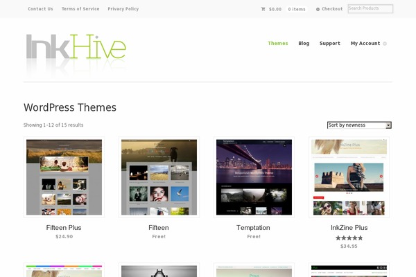 Mystile theme websites examples