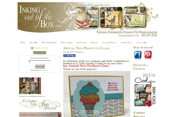 inkingoutofthebox.com site used Flexxcanvas-georgia