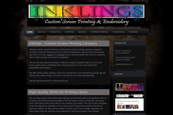 inklingscsp.com site used Parament