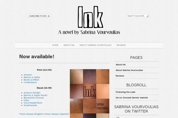 Editorial theme site design template sample