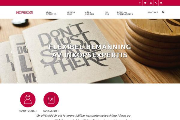 inkopsdesign.se site used Sceleton