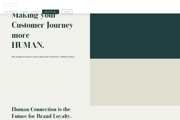 Salient Child theme site design template sample