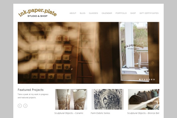 Craft theme site design template sample
