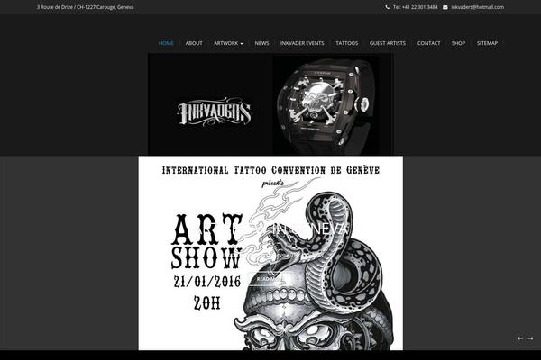Modality theme site design template sample