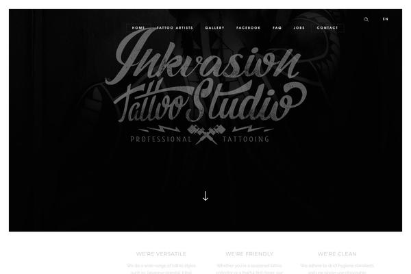 Ronneby theme site design template sample
