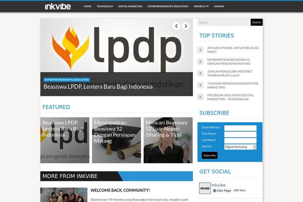 Site using Featured-post-with-thumbnail plugin