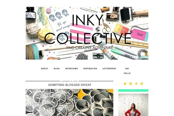 inkycollective.com site used Minim