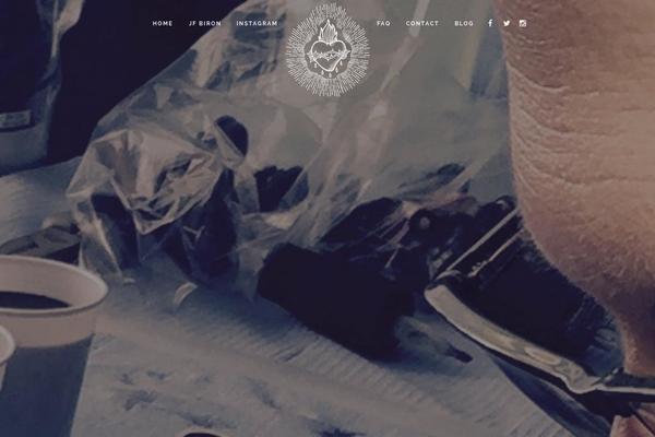 Tattoopro theme site design template sample
