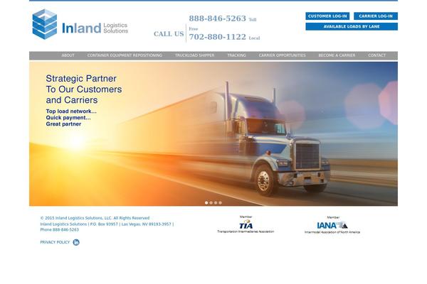 Inland theme site design template sample