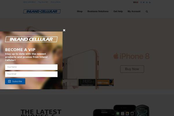 Site using Ubermenu plugin