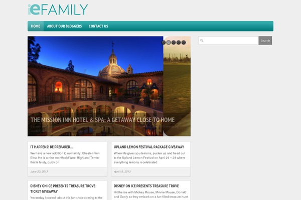 Boulevard theme site design template sample