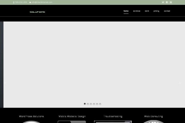 Site using Page Builder by SiteOrigin plugin