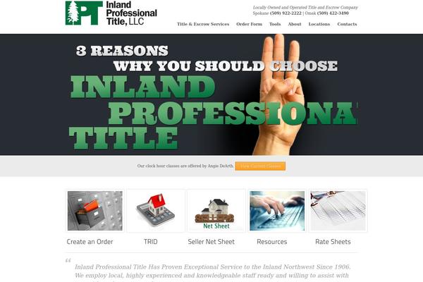 Promotion theme site design template sample